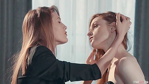 Two Hott Redhead Lesbians Strapon Fuck – Rossy Bush American