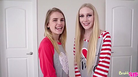 Emma Starletto, Natalie Knight – Stepsibling Valentines Day Club
