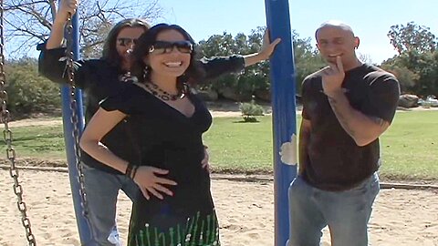 Found Slut On The Playground Swing