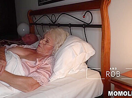 Be Quiet, My Husbands S.! – Best Granny Porn Ever!