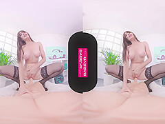 Busty Hottie Shares Her Fantasies With You With Vr Porn, Virtual Reality And Samantha Bentley