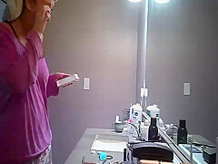 shauna meridian drys off nice tits