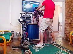 Stepmom Letting Creampie Her Pussy After She Caught Me Masterbating