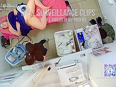Surveillance camera in a hair removal salon