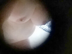 spy Step mom in the shower