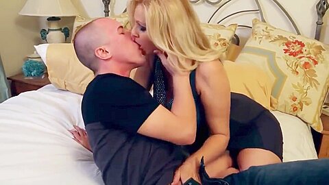 Horny Cougar Julia Ann Seduces Stepsons Friend And Fucks With Him